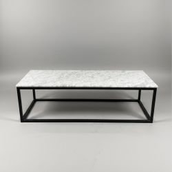 Mesa de Centro em Mármore Branco