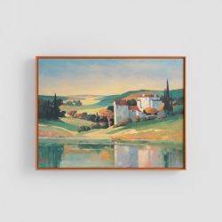 Quadro Paisagem Ribeirinha